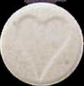 Heart (White) sample 698