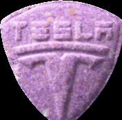 Purple Tesla sample 7115
