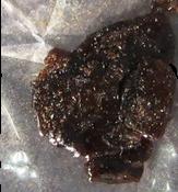 Black Tar Heroin sample 7186