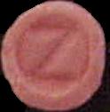 Circle Z pill — lab-tested sample