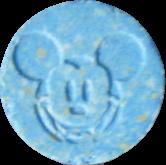 Blue Mickey Mouse sample 7418