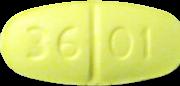 V/3601 pill — lab-tested sample