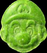 Mario pill — lab-tested sample