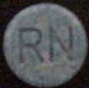 RN (blue) pill — lab-tested sample