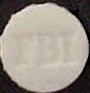 FBI pill — lab-tested sample