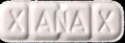 Fake Xanax sample 8606
