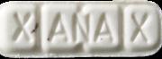Fake Xanax sample 8741
