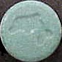 Dolphin (Blue) pill — lab-tested sample