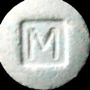 Big M30 pill — lab-tested sample