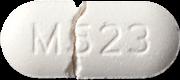 M523 pill — lab-tested sample