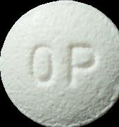 OP 10 pill — lab-tested sample