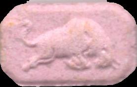 Red Bull (Rosa Oscuro) - MDMA 224mg (Front) sample 2020-01-20_redbull_rosaoscuro
