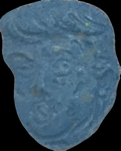 Trump (Azul) - MDMA 111mg (Front) pill — lab-tested sample