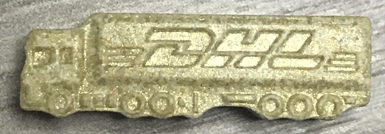 DHL (Dorado) - MDMA 285mg (Front) pill — lab-tested sample