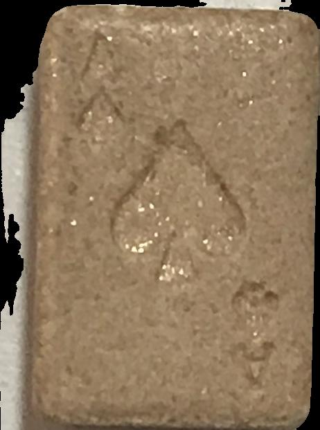 As (Beige Oscuro) - MDMA 144mg (Front) sample 2020-02-10_as_beigeoscuro