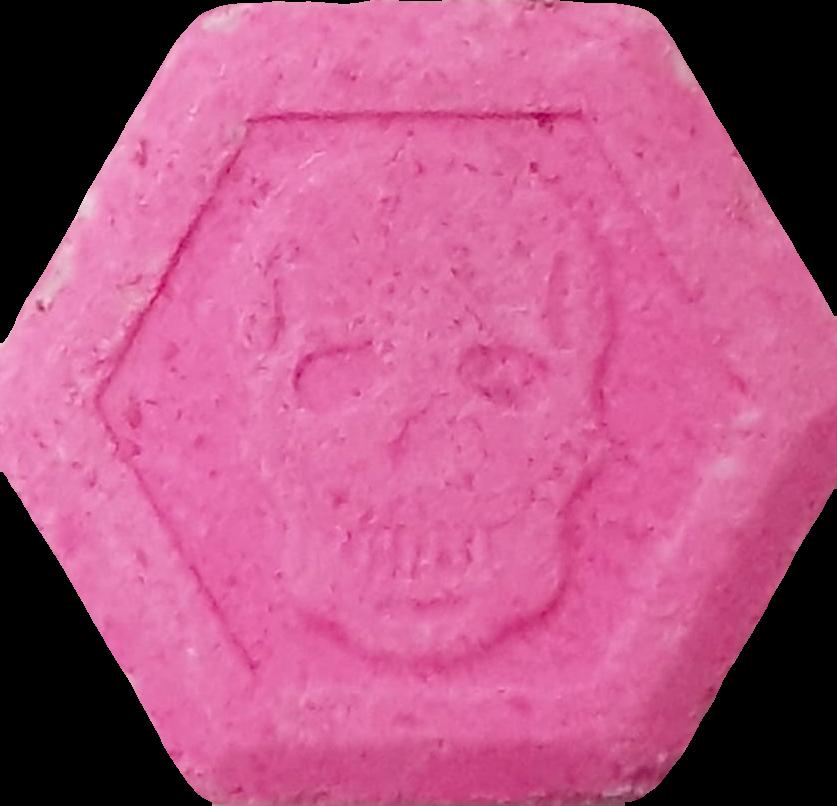 Phillip Plein (Rosa) - MDMA 207mg (Front) sample 2020-02-13_phillipplein_rosa