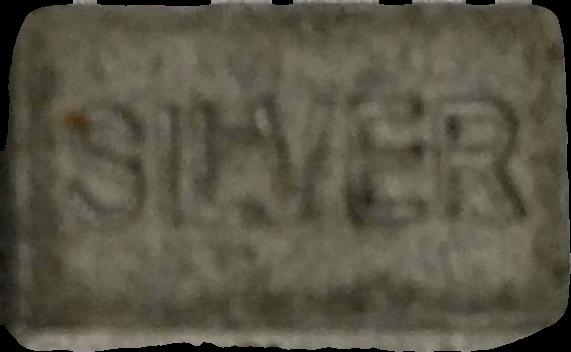 Silver (Gris) - MDMA 167mg (Front) sample 2020-02-13_silver_gris