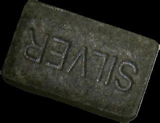 Silver (Gris Claro) - MDMA 202mg (Front) pill — lab-tested sample