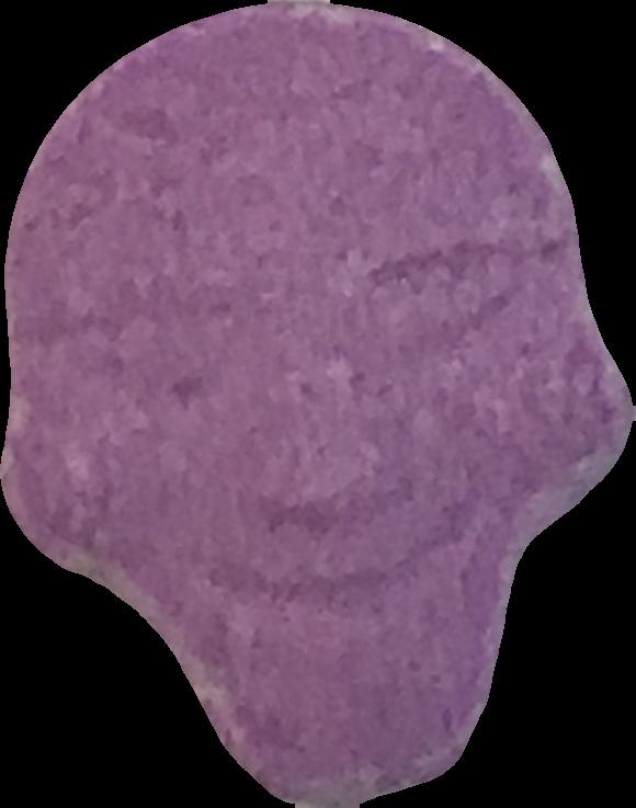 (Lila) - MDMA 258mg (Front) sample 2020-06-22_unknown_lila
