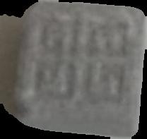 Givenchy (Gris) - MDMA 228mg (Front) pill — lab-tested sample