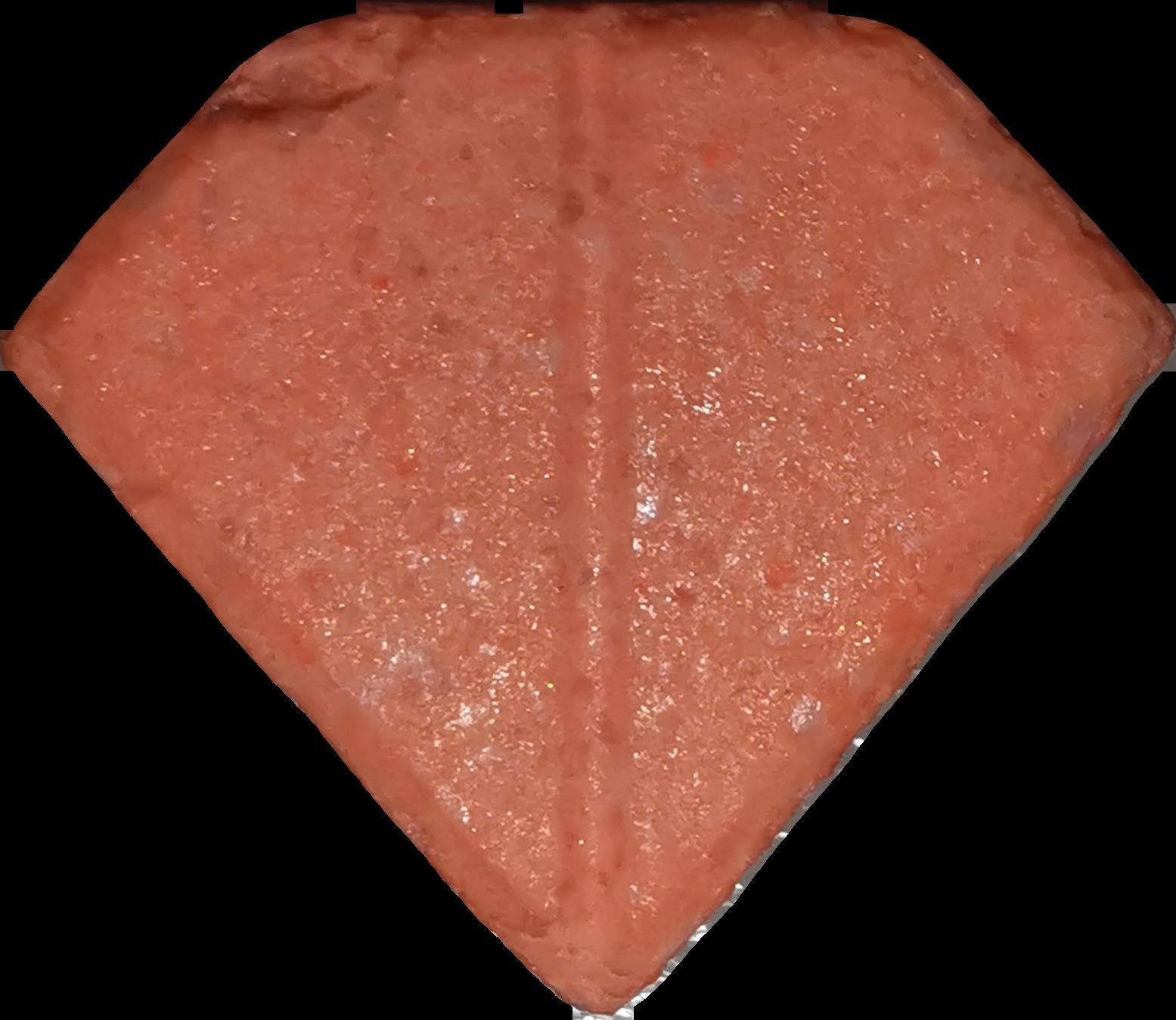 Diamante (Naranja Claro) - MDMA 107mg (Front) sample 2020-07-27_diamante_naranjaclaro