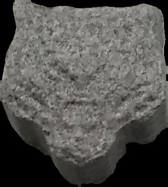Tigre (Gris) - MDMA 133mg (Front) pill — lab-tested sample
