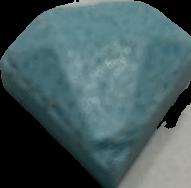 Diamante (Azul) - MDMA 213mg (Front) sample 2020-09-01_diamante_azul
