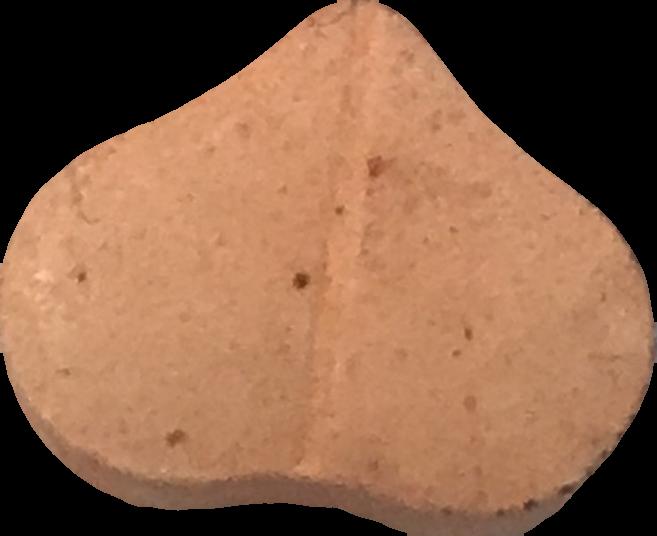 (Naranja Claro) - MDMA 209mg (Front) sample 2020-10-06_noidentificable_naranjaclaro