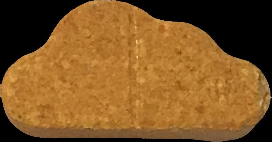 SoundCloud (Naranja) - MDMA 173mg (Front) pill — lab-tested sample