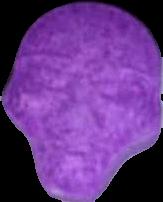 Saw (Morado) - MDMA 247mg (Front) pill — lab-tested sample