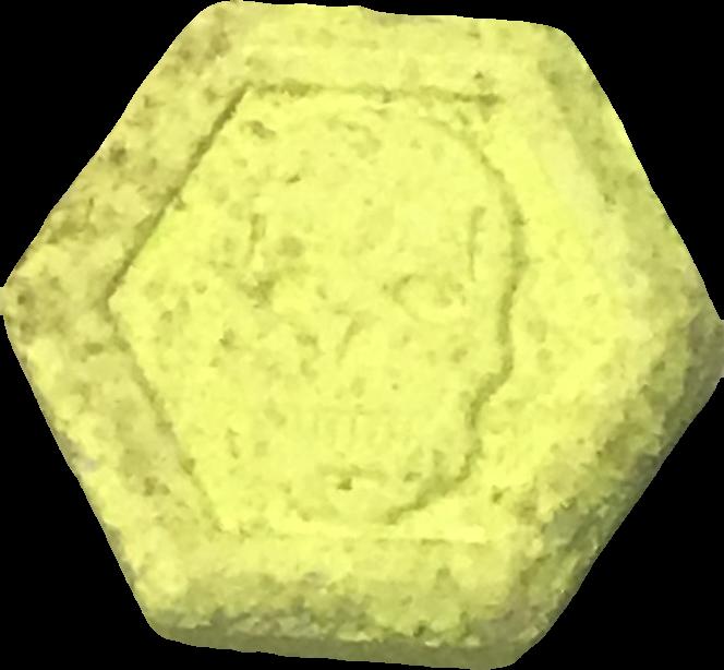 Phillip Plein (Amarillo) - MDMA 305mg (Front) sample 2020-11-26_phillipplein_amarillo