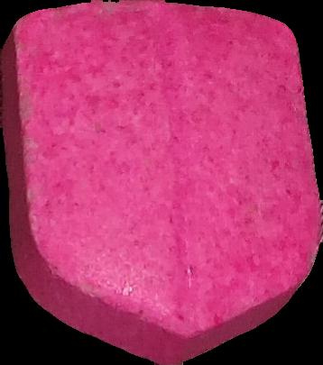 UPS (Rosa) - MDMA 213mg (Front) sample 2020-11-26_ups_rosa