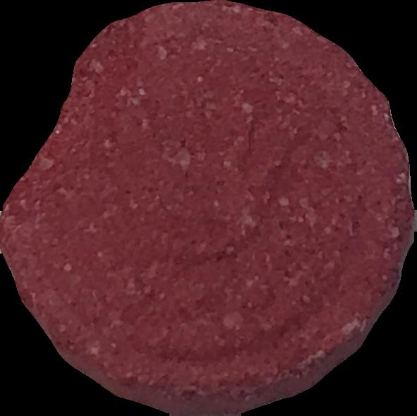 Rolex (Rojo Oscuro) - MDMA 46mg (Front) sample 2020-12-03_rolex_rojooscuro