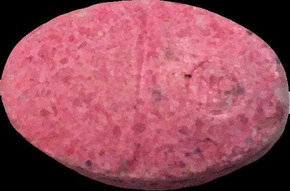 Skittles (Rosa Oscuro) - MDMA 144mg (Front) sample 2020-12-22_skittles_rosaoscuro