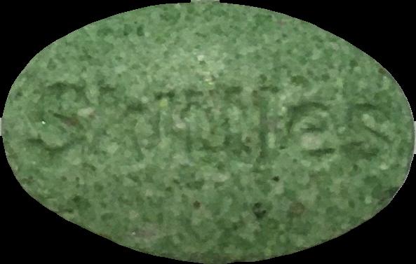 Skittles (Verde) - MDMA 214mg (Front) sample 2020-12-22_skittles_verde