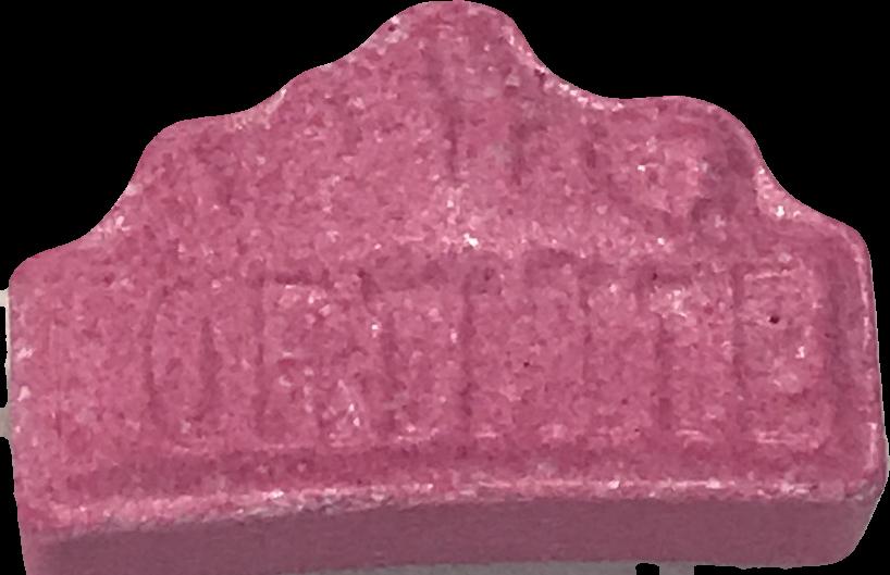 Fortnite (Rosa) - MDMA 187mg (Front) pill — lab-tested sample