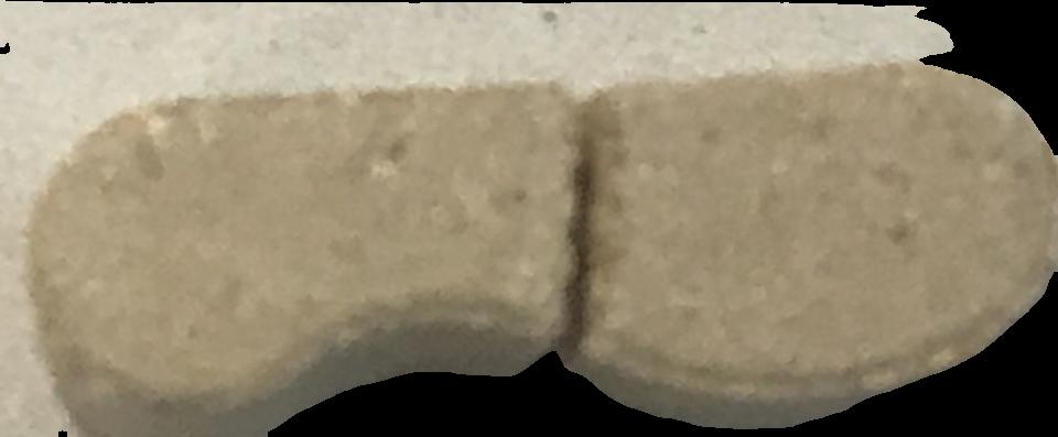 Oreo (Beige) - 2C-B 14mg (Front) sample 2021-01-14_oreo_beige