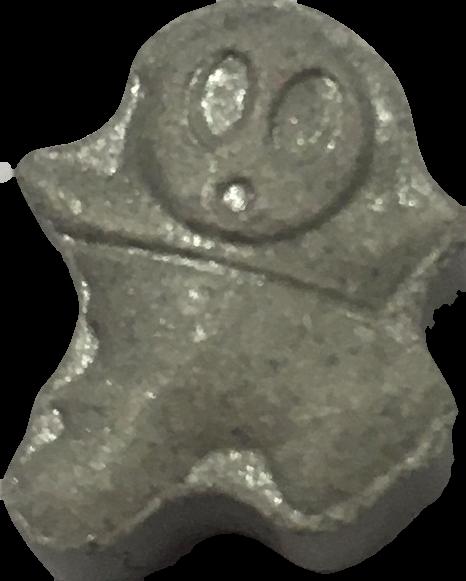 " (No usar) (Gris Claro) - MDMA 155mg (Front) sample 2021-02-02_nousar_grisclaro