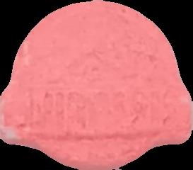 Jurassic Park (Rosa Claro) - MDMA 167mg (Front) sample 2021-02-18_jurassicpark_rosaclaro