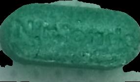 Nintendo (Azul claro) (Front) pill — lab-tested sample