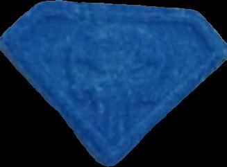 Punisher (Azul) - MDMA 165mg (Front) sample 2021-05-06_punisher_azul