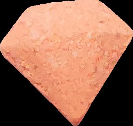Diamante (Naranja) - MDMA 135mg (Front) sample 2021-06-15_diamante_naranja