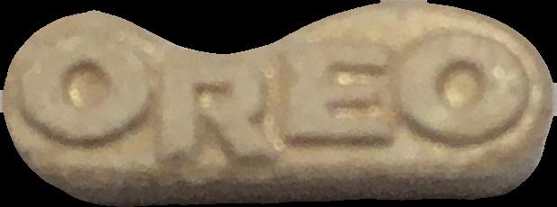 Oreo (Beige) - 2C-B 16mg (Front) sample 2021-07-20_oreo_beige