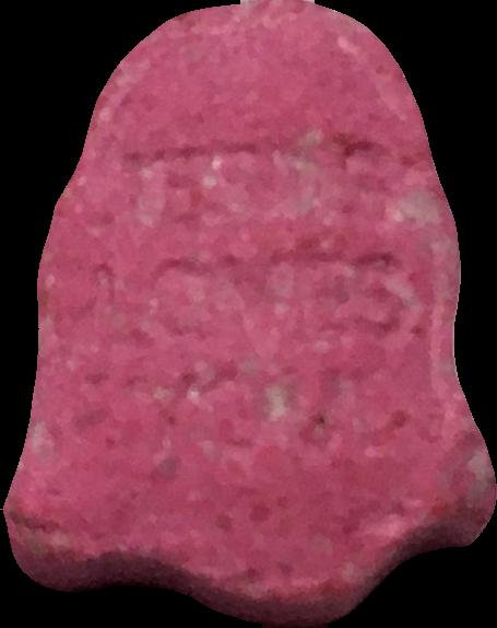 jesuslovesyou (Rosa) - MDMA 155mg (Front) sample 2021-08-03_jesuslovesyou_rosa