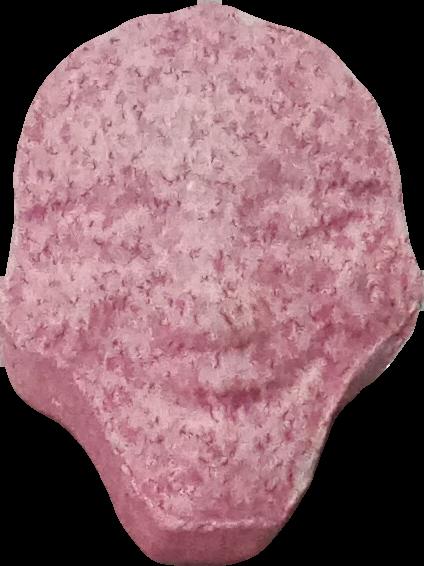 Saw (Rosa) - MDMA 245mg (Front) pill — lab-tested sample
