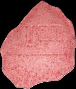 León (Rosa) - MDMA 150mg (Front) sample 2021-10-15_len_rosa