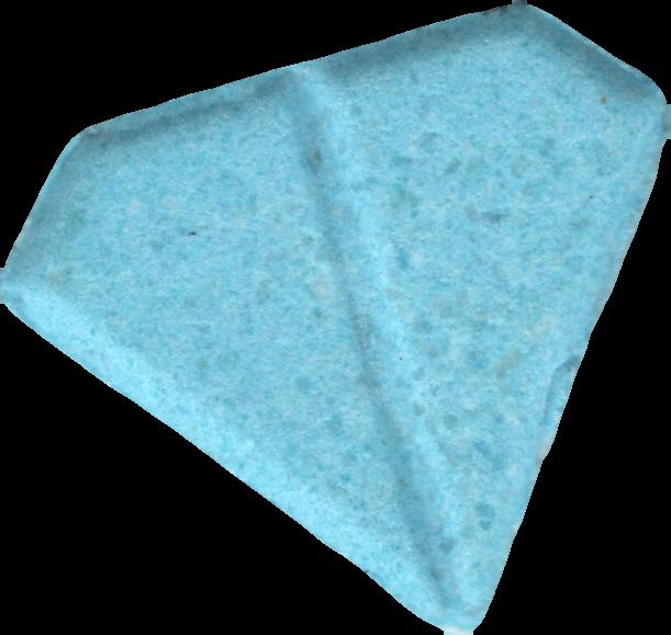 Punisher (Azul) - MDMA 164mg (Front) sample 2021-11-16_punisher_azul