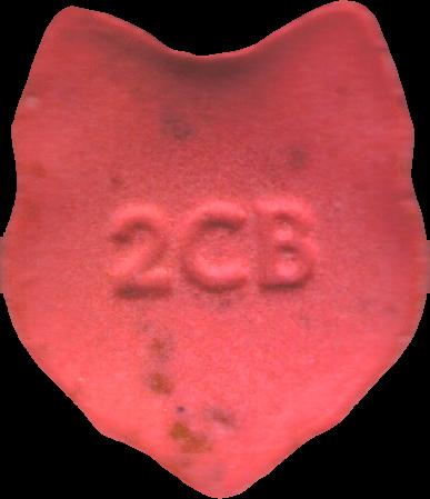 Lobo (Rosa) - 2C-B 16mg (Front) pill — lab-tested sample
