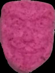 V de vendetta (Rosa) - MDMA 159mg (Front) sample 2021-12-02_vdevendetta_rosa