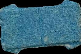 Heineken (Azul) - MDMA 191mg (Front) sample 2021-12-23_heineken_azul